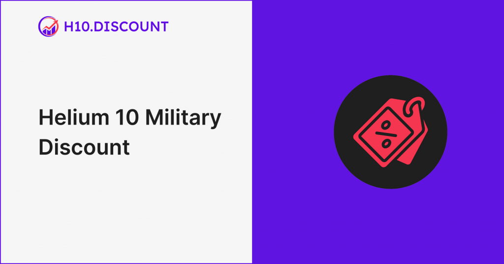 Helium 10 Military Discount